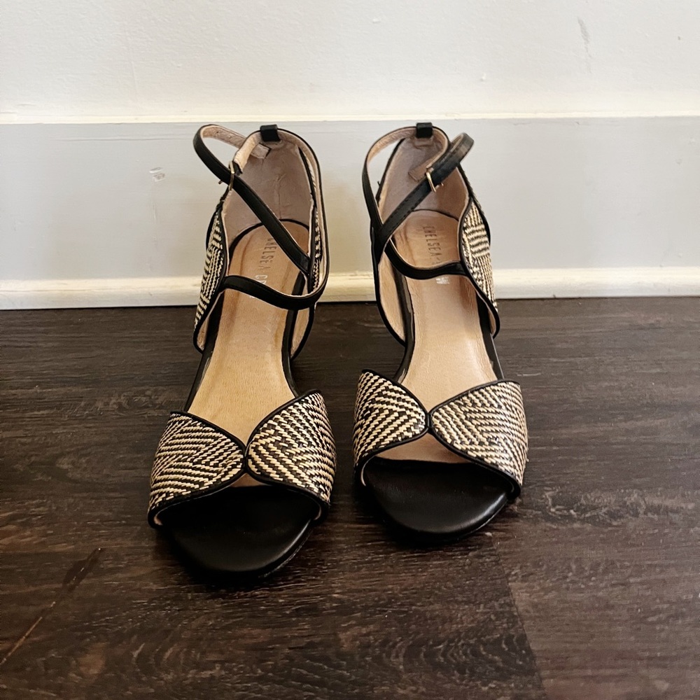 Chelsea Crew Nelly Heels Size 40, U.S 9.5